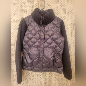 REI down and fleece jacket